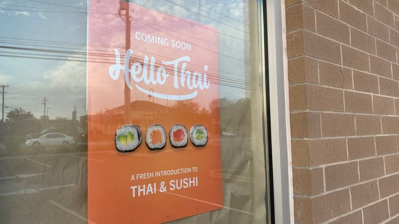 Hello Thai is opening at 3301 Dayton Xenia Road in Beavercreek at 11 a.m. on Wednesday, March 15.