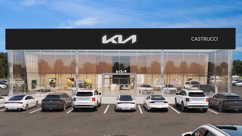 Matt Castrucci Auto Mall of Dayton wants to construct new Kia and Nissan dealerships at 3013 Mall Park Drive. CONTRIBUTED