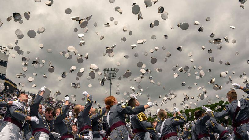 FILE PHOTO: About 1,000 cadets are being recalled to the United States Military Academy at West Point for the 2020 graduation ceremony June 13. (David Dee Delgado/Getty Images)