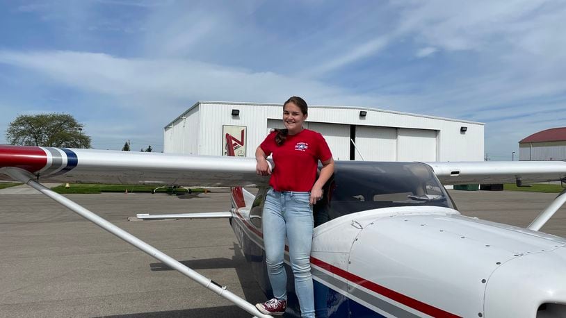 Stebbins Senior, Lilly Mellon, Takes Flight: Selected for prestigious AFJROTC Flight Academy