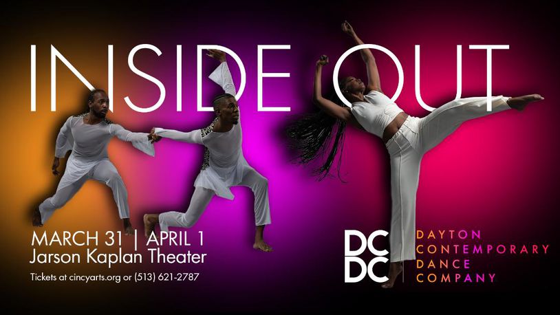 Dayton Contemporary Dance Company presents the works of female choreographers in "Inside Out" March 31 and April 1 at the Aronoff Center in Cincinnati. CONTRIBUTED