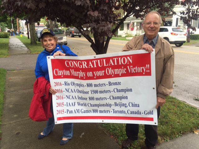 ‘Awesome’ to be home, Olympic bronze medalist Clayton Murphy says