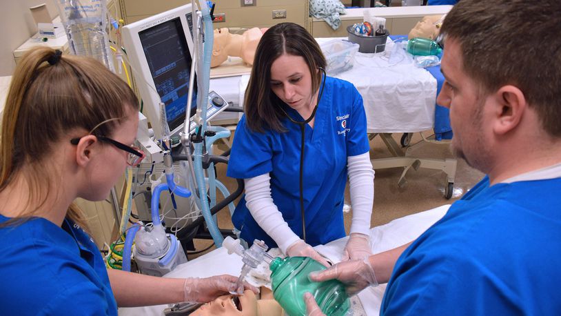 Nursing jobs are expected to grow by 15 percent through the year 2026, faster than any other occupation, according to the U.S. Bureau of Labor Statistics. The need is largely due to an aging nursing worforce and the fact that people are living longer, said Jan Mains, nursing program chairwoman at Sinclair.