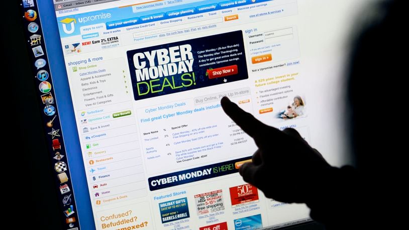 Cyber Monday sales totaled more than $3.4 billion, a 12 percent increase from last year. AP FILE PHOTO