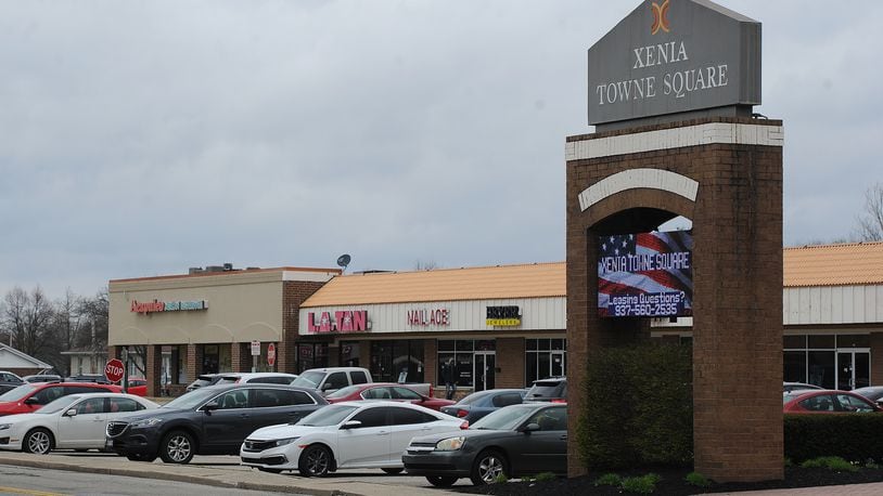 The Xenia Towne Square in Xenia. MARSHALL GORBY\STAFF