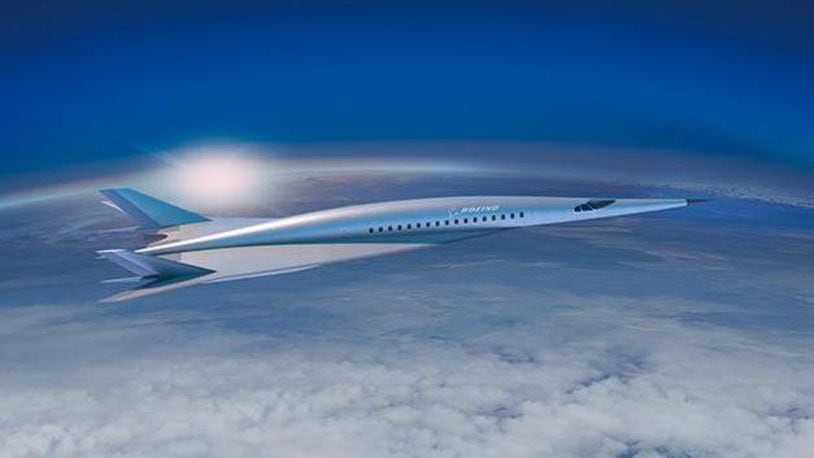 Boeing unveiled a new hypersonic passenger jet concept  at the American Institute of Aeronautics and Astronautics aviation conference in Atlanta this week. The concept has possible applications for military or commercial travel.