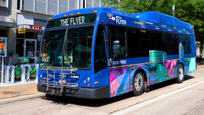 RTA is launching its new downtown circular bus service, The Flyer, on Nov. 9, 2018.
