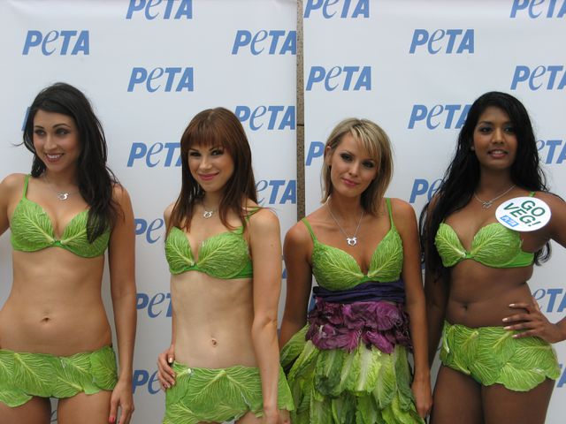 PETA Model Show Vegan Is Sexy