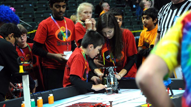 The annual FIRST LEGO League Ohio CITY SHAPER Championship Tournament will bring together teams of some of Ohio’s brightest 9- to 14-year-old students who will demonstrate their engineering and problem-solving skills, critical thinking, teamwork, competitive play, sportsmanship and sense of community. (Skywrighter file photo