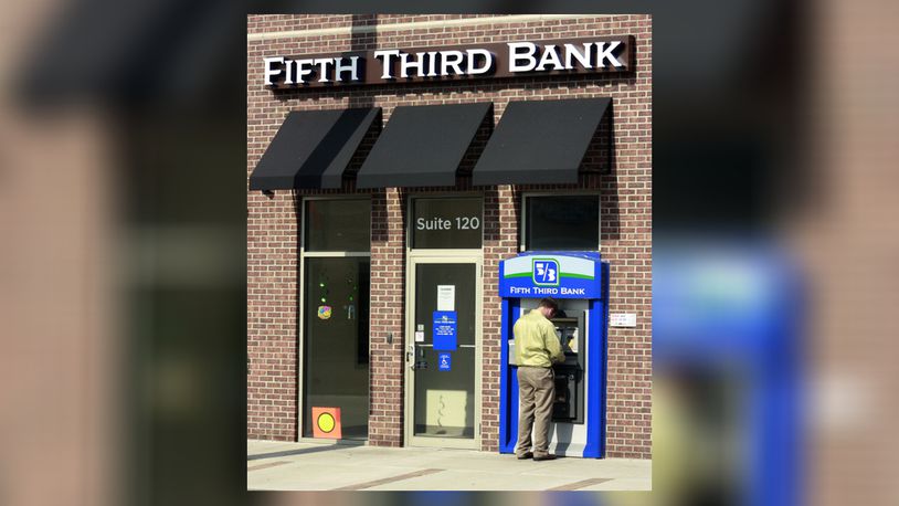 The Fifth Third Bank branch at 1200 Brown St. has closed. FILE