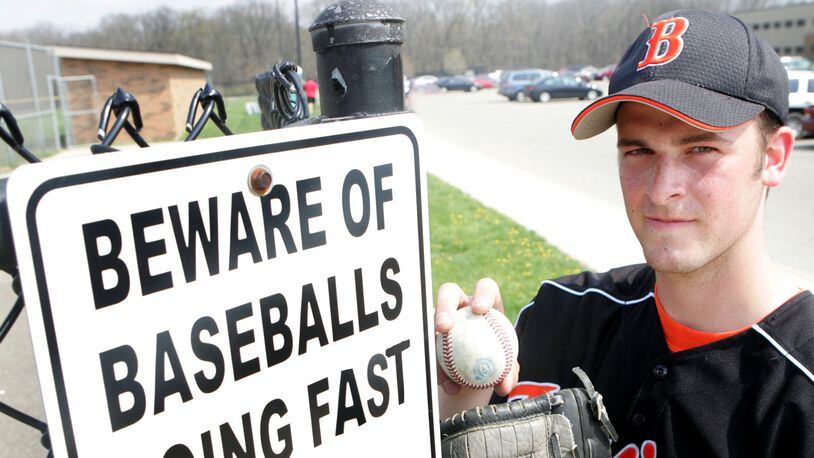 Mike Hauschild poses for a photo in 2007 as a junior at Beavercreek High School. Ron Alvey/Staff.