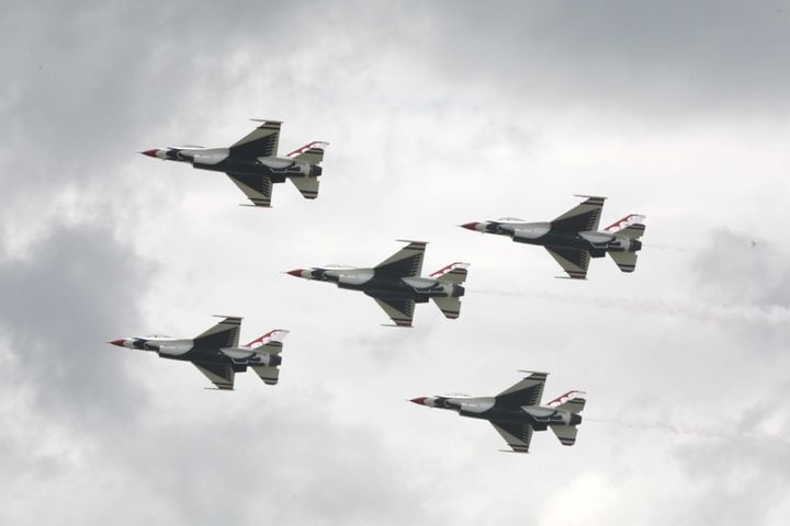 Thunderbirds at Dayton Air Show 2021