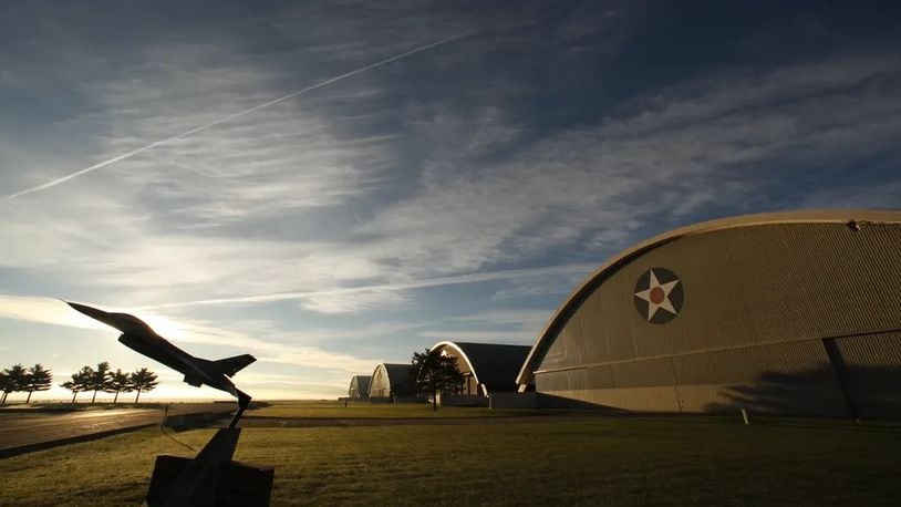 The exterior of the National Musuem of the U.S. Air Force in October 2021. Air Force photo