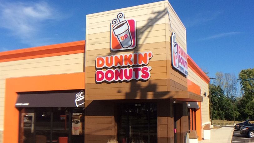 The Dunkin' store at 1310 Woodman Drive just south of Linden Avenue in Riverside. MARK FISHER/STAFF