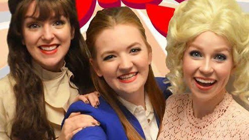 (left to right) Meredith Zahn (Judy Bernly), Bailey Edmonds (Violet Newstead), and Natalie Girard (Doralee Rhodes) are featured in Wright State University’s production of Dolly Parton’s musical comedy “9 to 5” March 16-April 2 in the Creative Arts Center. CONTRIBUTED