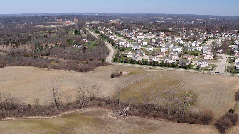 A proposal for 191 new homes - called Deer Valley - on about 69 acres off Benner Road is one of two Miamisburg rezoning requests that would involve building more than 300 new houses. TY GREENLEES / STAFF