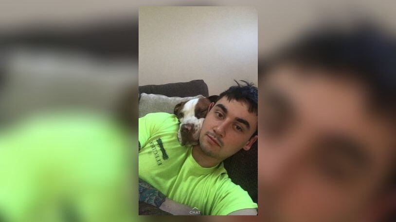 Gage Neanover and his dog, Thor, were constant companions, according to his family. Neanover was killed in a motorcycle accident on Sept. 14.