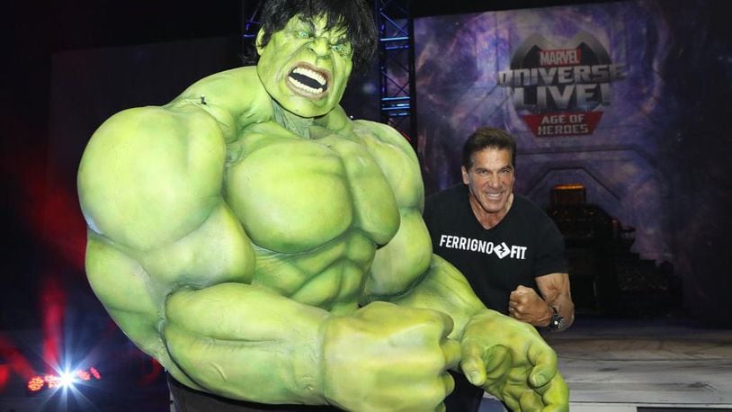 Actor Lou Ferrigno played The Incredible Hulk on television from 1978 to 1982.