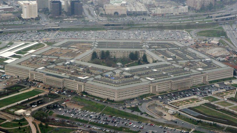The Pentagon is seen in this aerial view in Washington (AP Photo/Charles Dharapak, File)