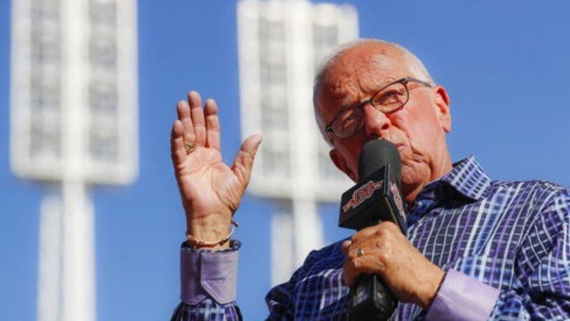 Marty Brennaman called his final broadcast for the Reds on Thursday, ending 46 years in the booth with Cincinnati.