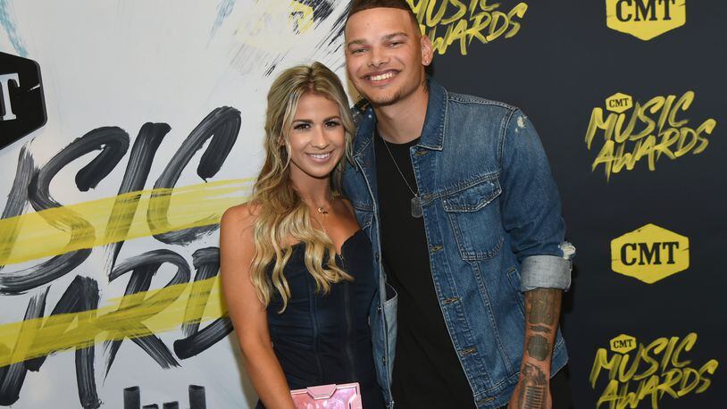 NASHVILLE, TN - JUNE 06:  Katelyn Jae (L) and Kane Brown attend the 2018 CMT Music Awards at Bridgestone Arena on June 6, 2018 in Nashville, Tennessee.  (Photo by Rick Diamond/Getty Images for CMT)