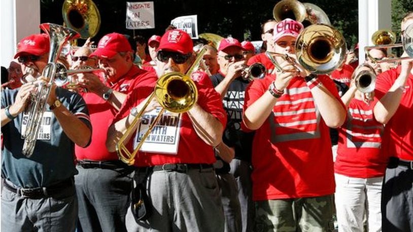 The Ohio State University Alumni Band is set to play the opening night of a week-long celebration in June 2018 marking Miamisburg’s bicentennial. FILE PHOTO