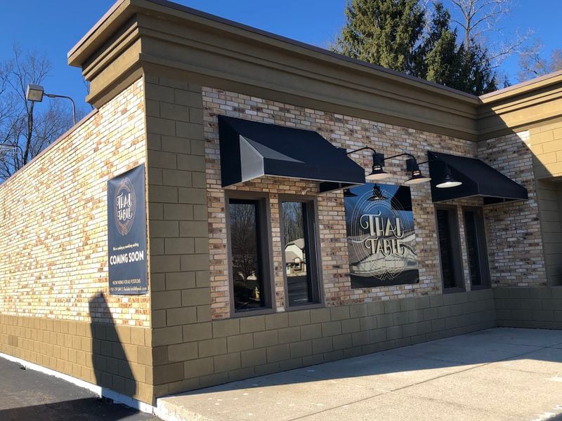 The Dayton area's newest Asian restaurant, Thai Table, is scheduled to open its doors to the public on Tuesday, March 9 in the former Geez Grill & Pub space off Far Hills Avenue in Washington Twp. MARK FISHER/STAFF