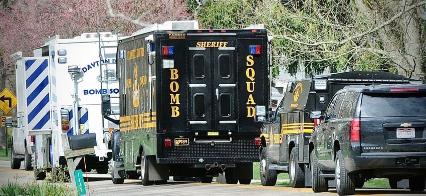 Bomb squad in Troy