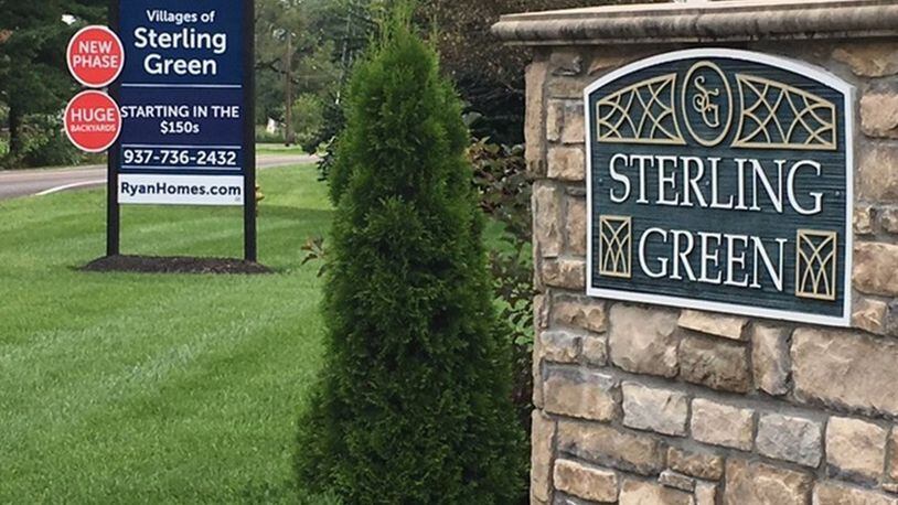 Sterling Green is a growing subdivion in the city of Xenia, which saw a 7.6 percent increase in home values.