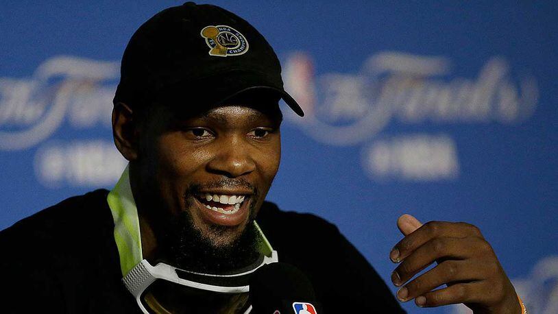 2017 NBA Finals MVP Kevin Durant says he will not visit President Donald Trump at the White House if the Golden State Warriors are invited.