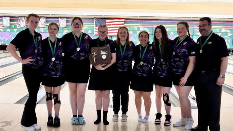 The Butler girls will compete at the Division I girls state bowling tournament Friday - contributed