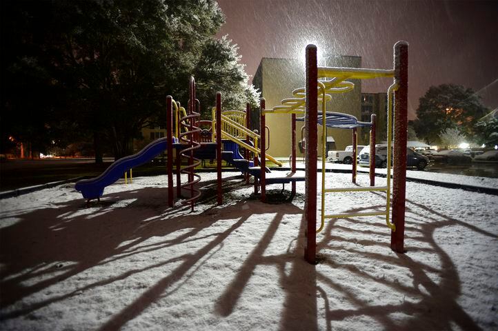 PHOTOS: Winter snow covers Southern U.S.