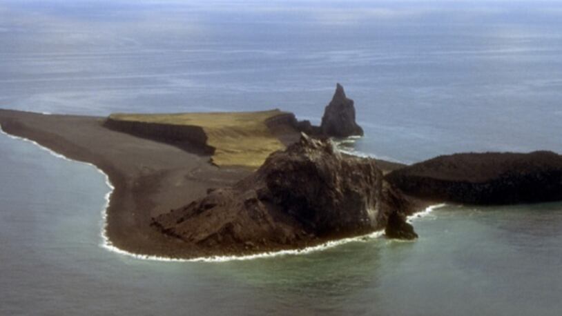 Bogoslof Volcano in the Aleutian Islands erupted again Sunday afternoon.