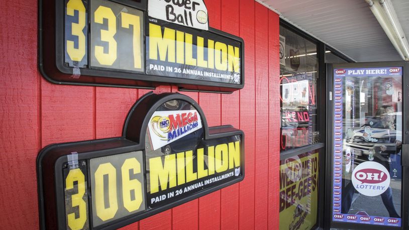Among area lottery winners in recent years have been a group of seven people claiming a winning $1 million Powerball ticket in August 2017. FILE PHOTO