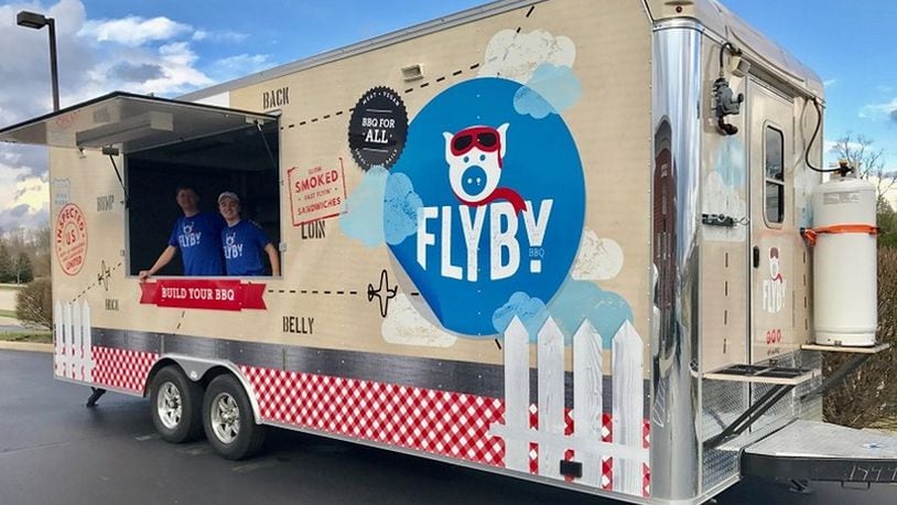 Oakwood city officials are considering allowing food trucks, like The Flyby BBQ food truck, to operate on public streets. FILE