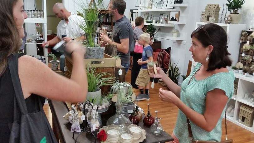 The number of small business start-ups like Luna Gifts & Botanicals, which opened its doors in the Oregon District in mid-September, are in decline, despite a strong lending environment for small businesses, according to a recent report from the Federal Reserve Bank of Cleveland. Photo/Provided