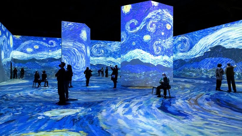 "Beyond Van Gogh: The Immersive Experience" begins Nov. 11 at the Dayton Convention Center. PHOTO BY TIMOTHY NORRIS