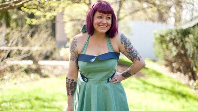 Jesy Anderson, former co-owner of Sew Dayton and current owner of Needle, Ink and Thread, is our Daytonian of the Week.