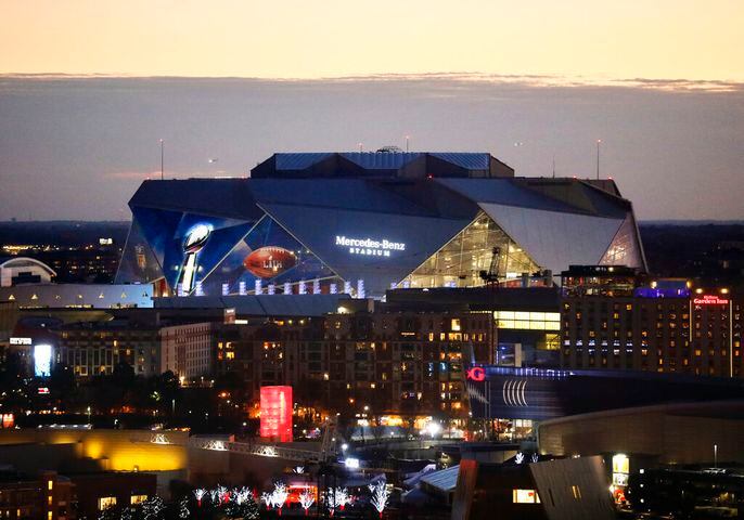 Photos: Scenes ahead of Super Bowl 53 in Atlanta