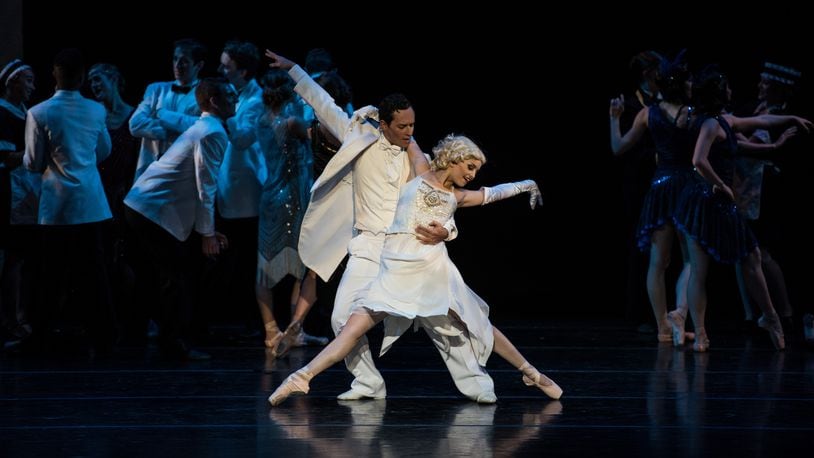The Dayton Ballet will present "The Great Gatsby" at the Victoria Theatre. CONTRIBUTED