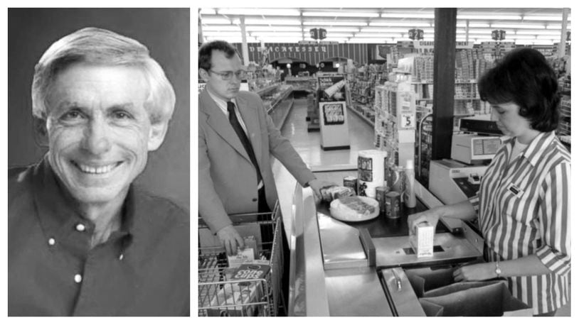 Dayton native Paul McEnroe is credited with developing the bar code, first used in a Troy Marsh grocery store. DAYTON DAILY NEWS ARCHIVES