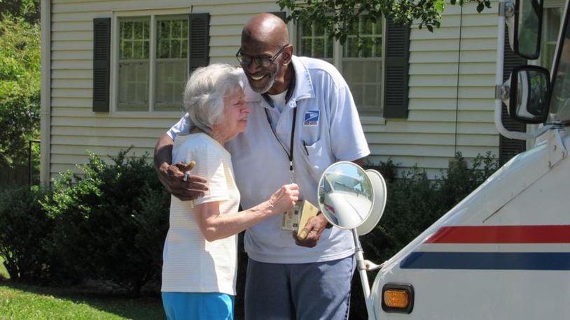 The story of Floyd Martin, a recently retired mailman in Marietta, Georgia, has gone viral.