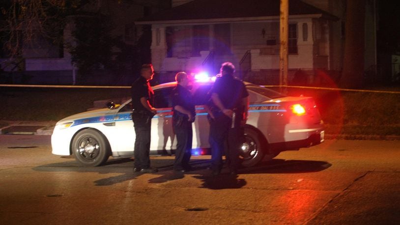 Dayton police are investigating a shooting reported in the 200 block of Richmond Avenue on Sept. 9. (Tim Chesnut/Staff)