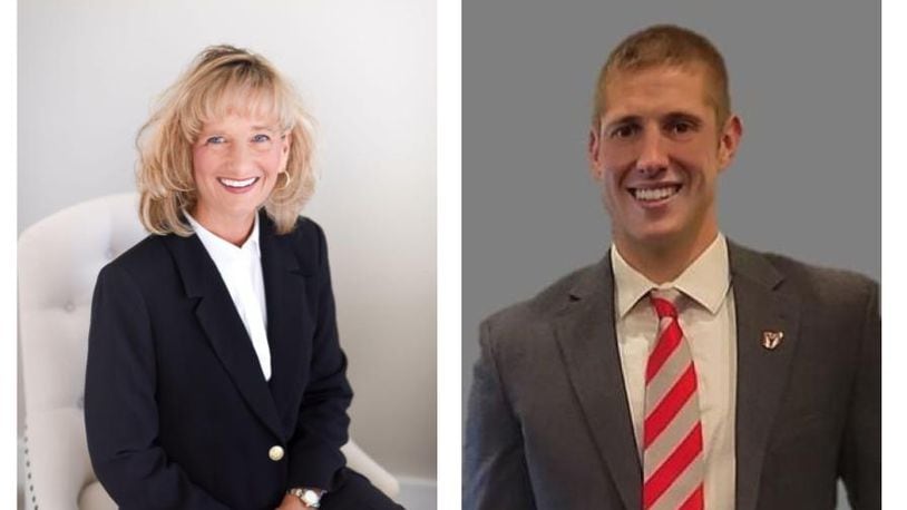 Michelle Teska of Clearcreek Twp. and Ben McCullough of Franklin are the two GOP candidates running in the March 19 primary for their party's endorsement to succeed incumbent, term-limited Rep. Scott Lipps, R-Franklin.