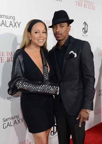 Mariah Carey: Hubby Nick Cannon presented the singer with a 4-carat diamond and sapphire necklace, emblazoned with her kids' unique monikers.
