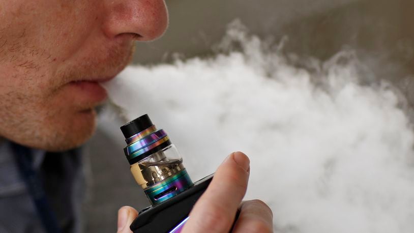 Vaping has become very popular as an alternative to smoking. It could also become a way to ingest the high-inducing THC compounds found in marijuana. TY GREENLEES / STAFF