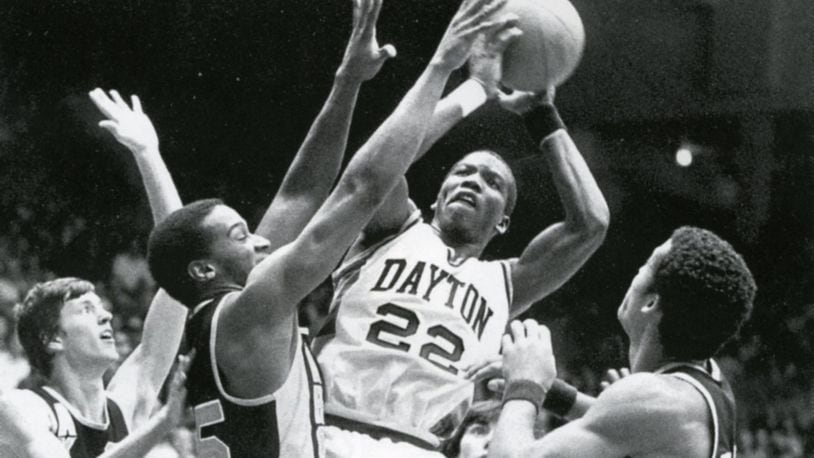 University of Dayton basketball legend Roosevelt Chapman in the 1980s.