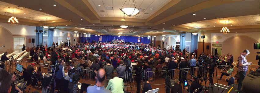 Trump rally in West Chester
