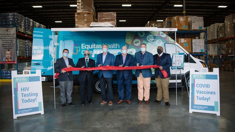 Equitas Health launched a Mobile Outreach Vehicle for COVID-19 and HIV testing earlier this month in Dayton. The vehicle will help improve testing access for hard-to-reach populations and 
residents who have been left out out of traditional medical settings. CONTRIBUTED