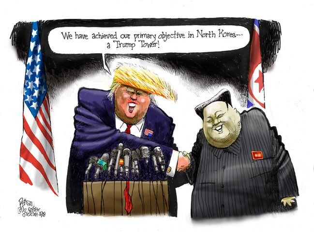 Week in cartoons: The Trump - Kim Summit and more